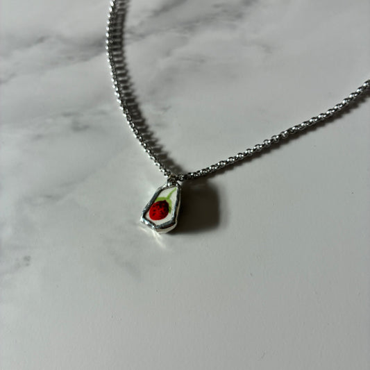 Strawberry 6 Ceramic Necklace