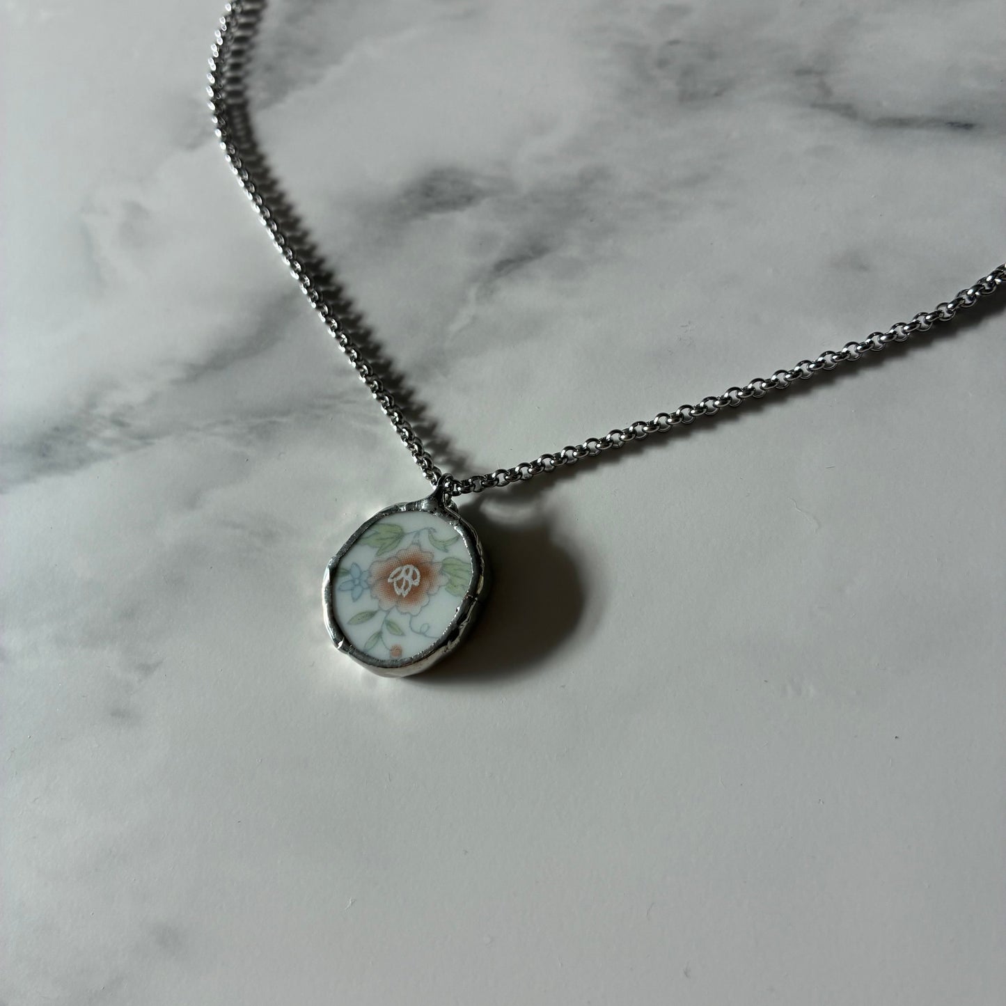 Sylvia Ceramic Pendant Necklace