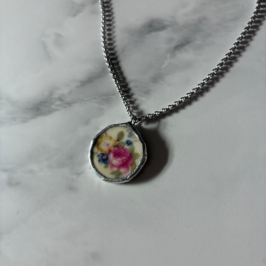 Charlotte Ceramic Pendant Necklace