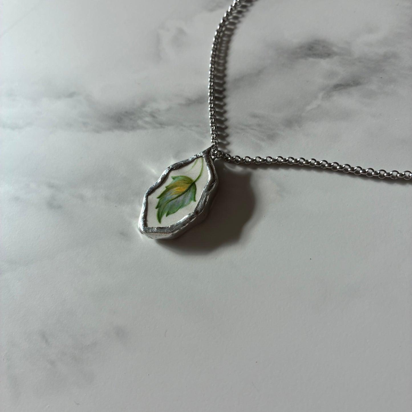 Evelyn Ceramic Pendant Necklace