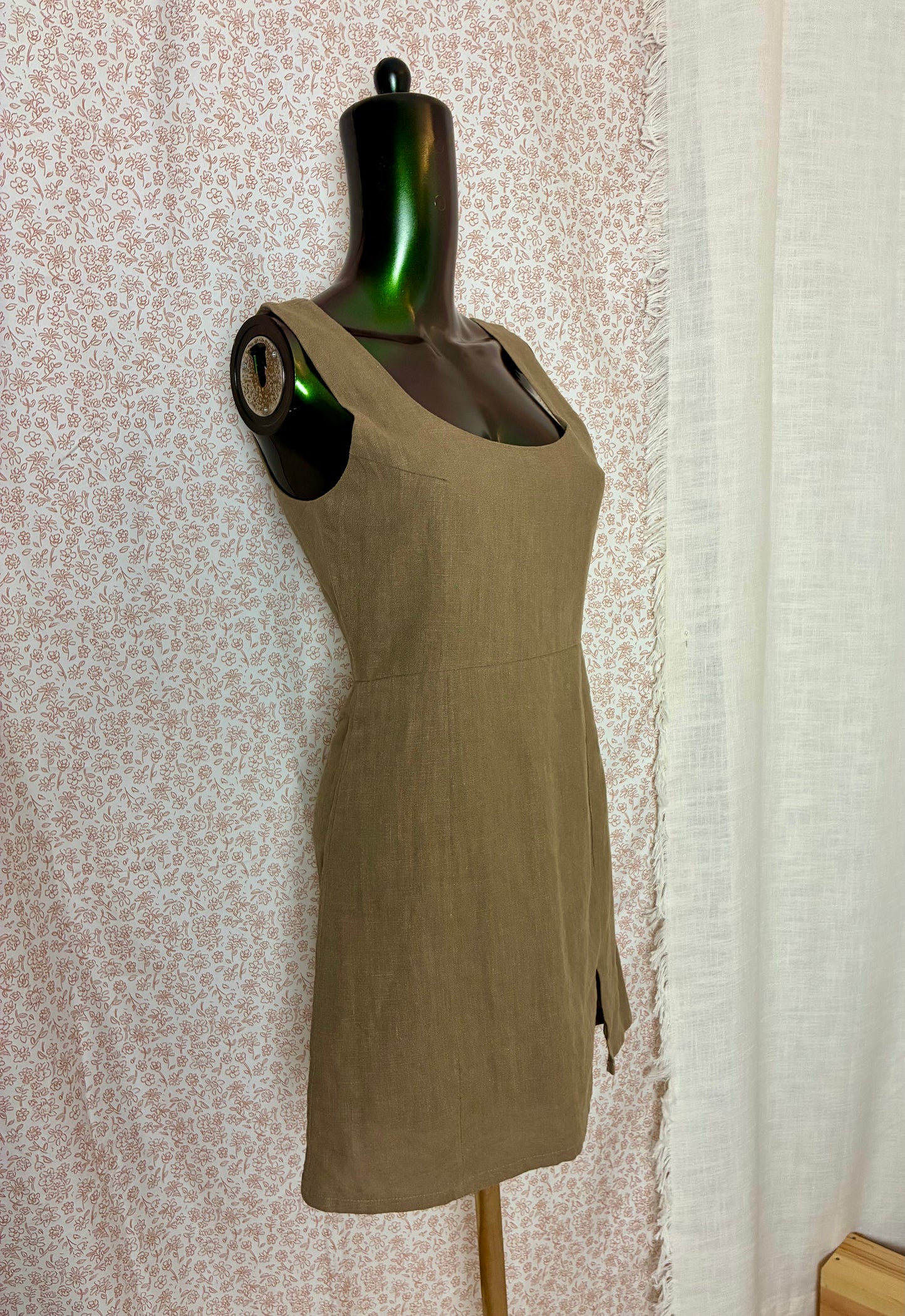 Tan/Taupe Mini Dress