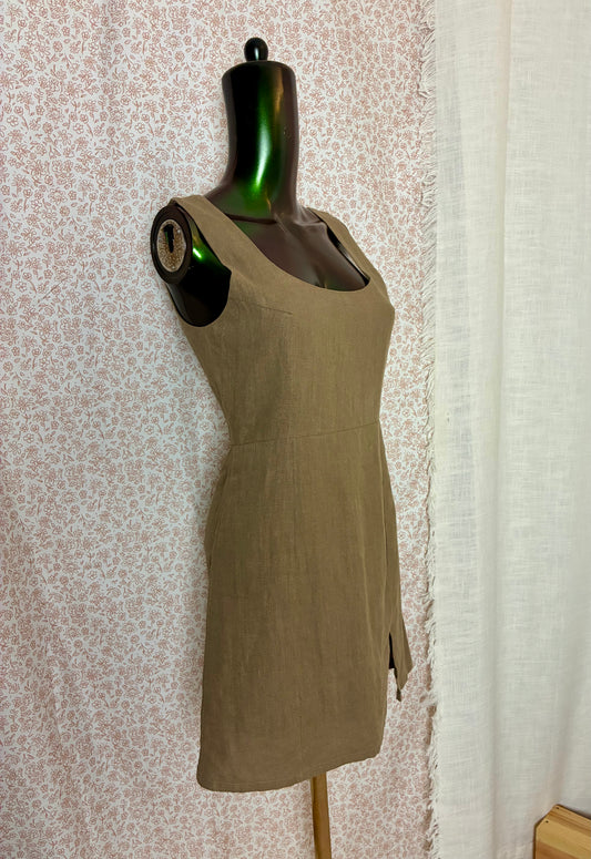Tan/Taupe Mini Dress