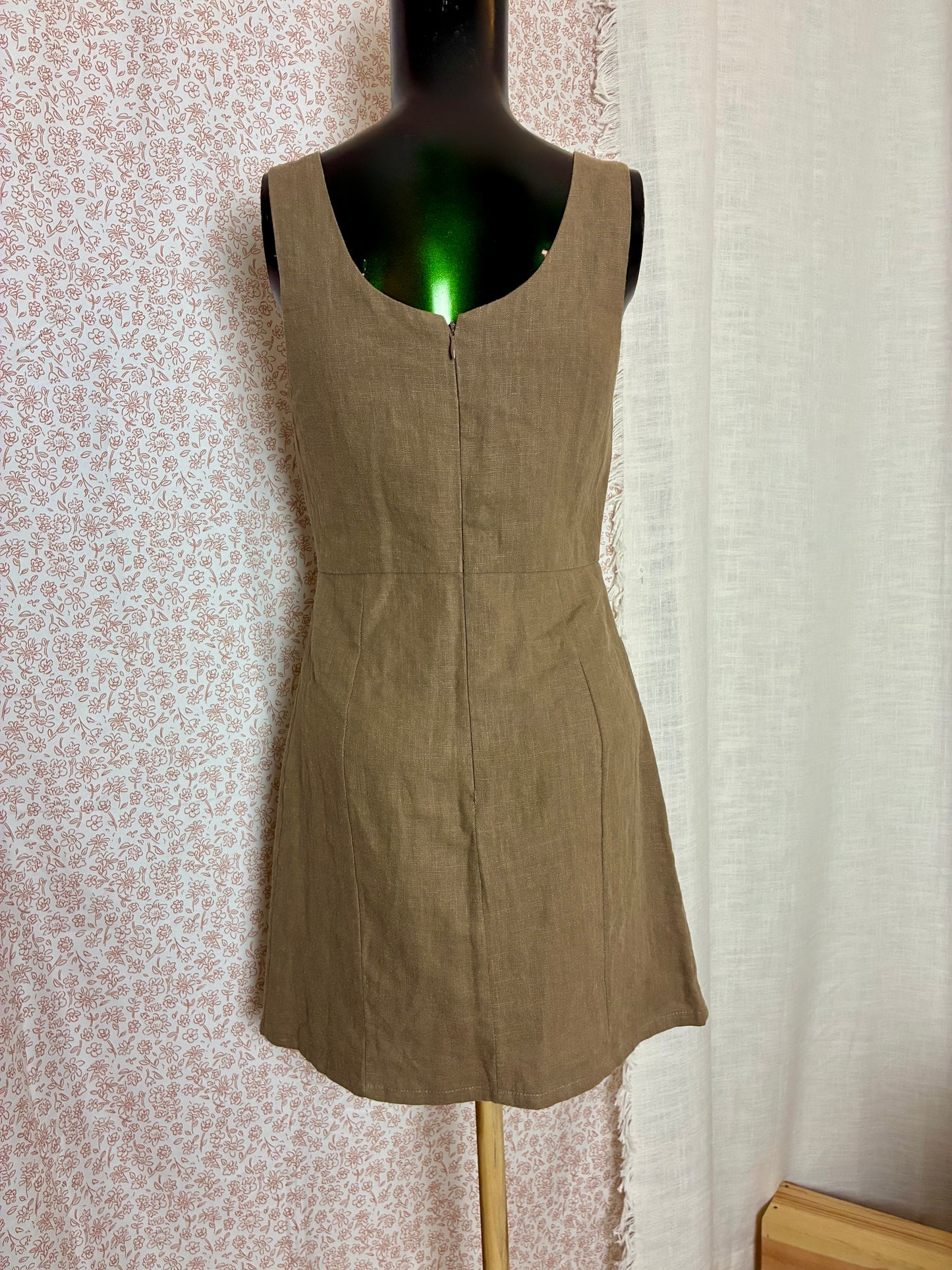 Tan/Taupe Mini Dress