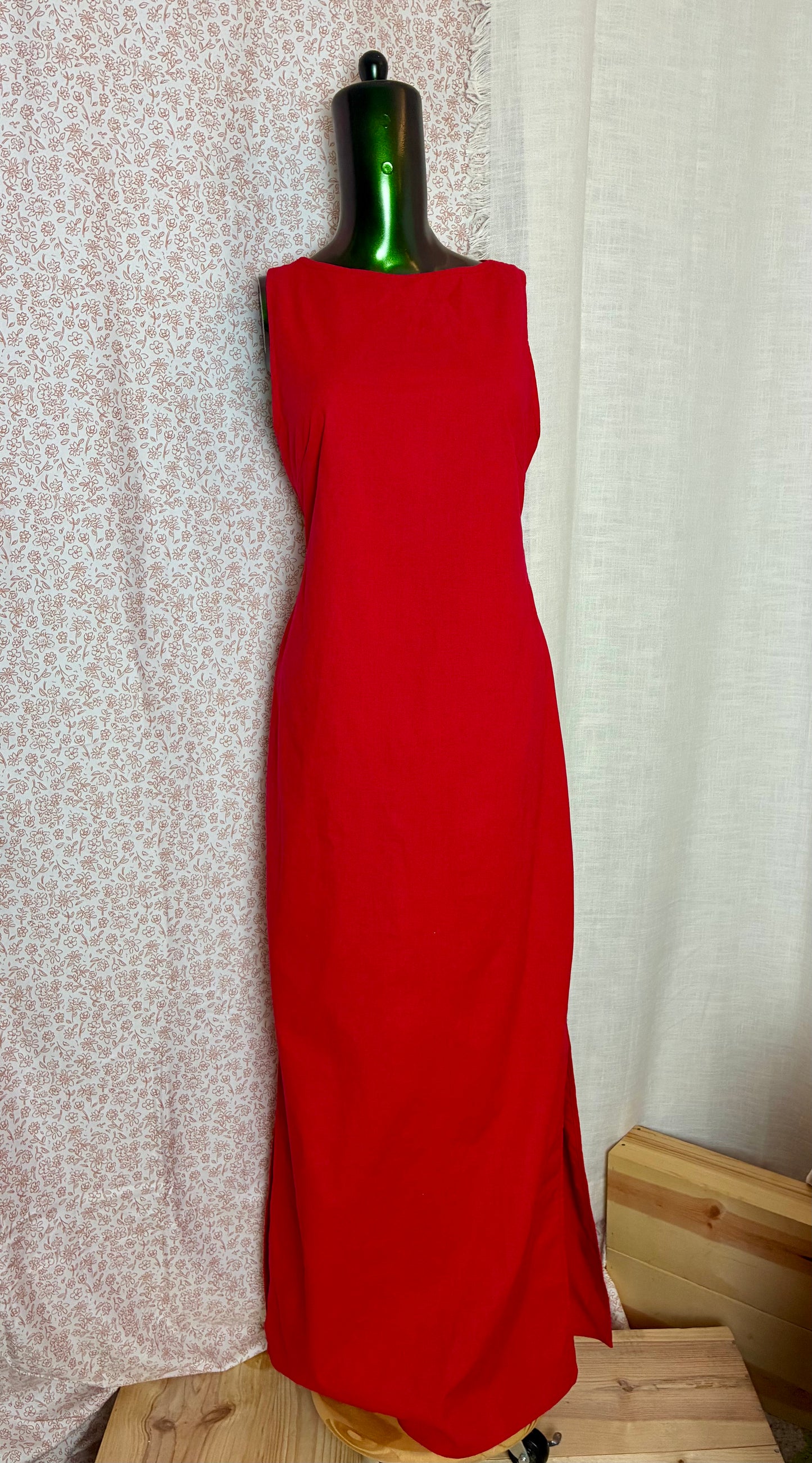 Red Maxi Dress