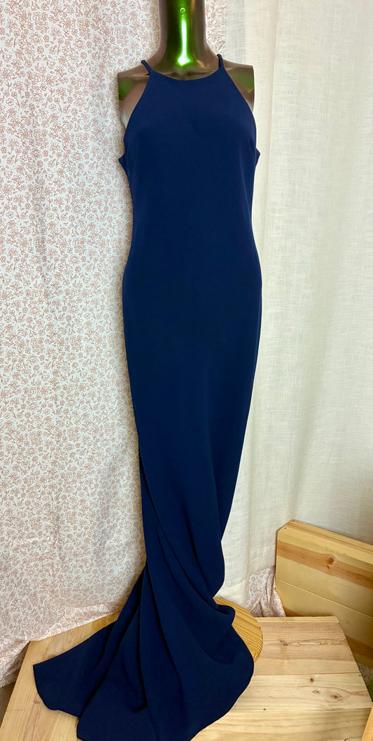 Navy Formal Maxi Dress