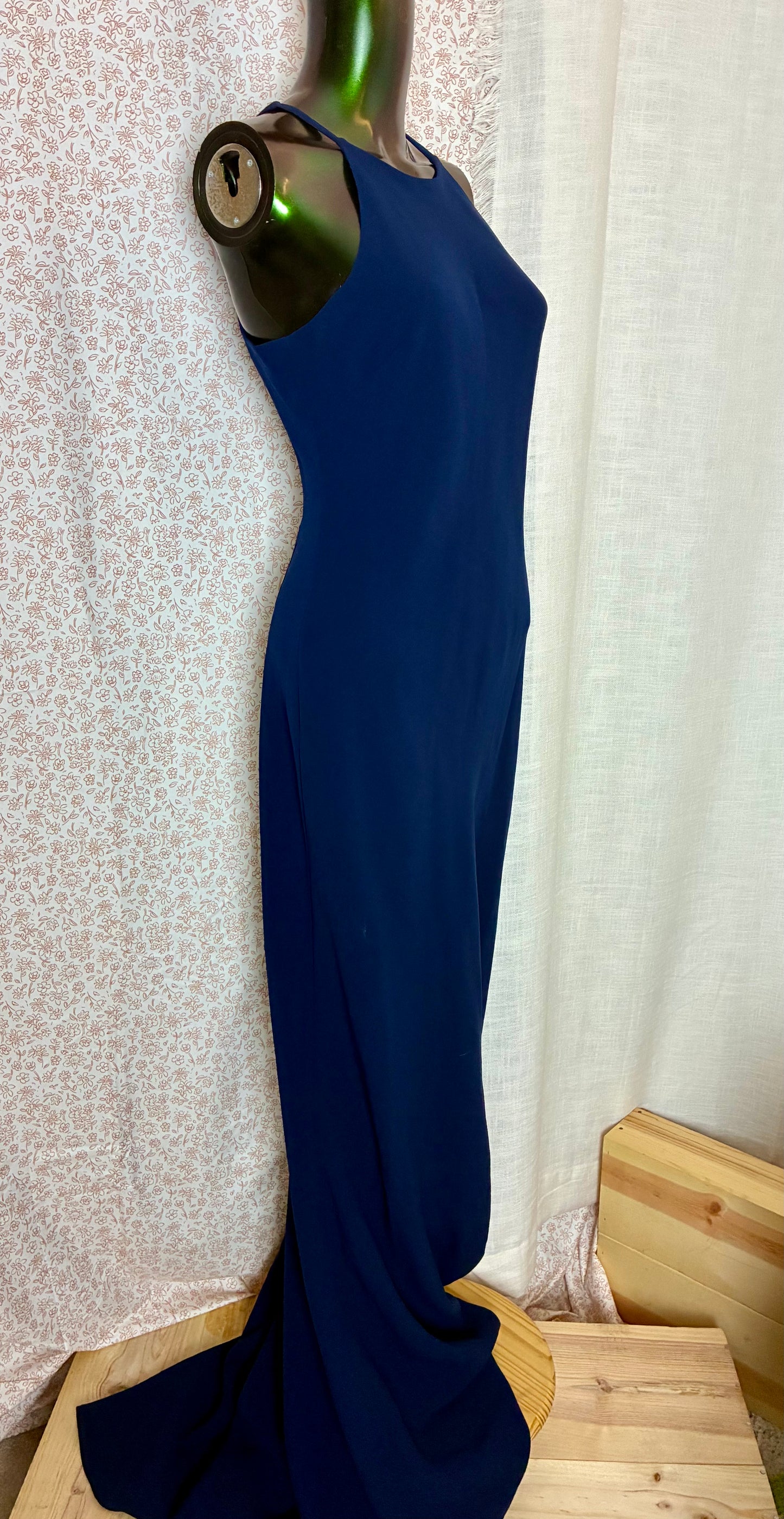 Navy Formal Maxi Dress