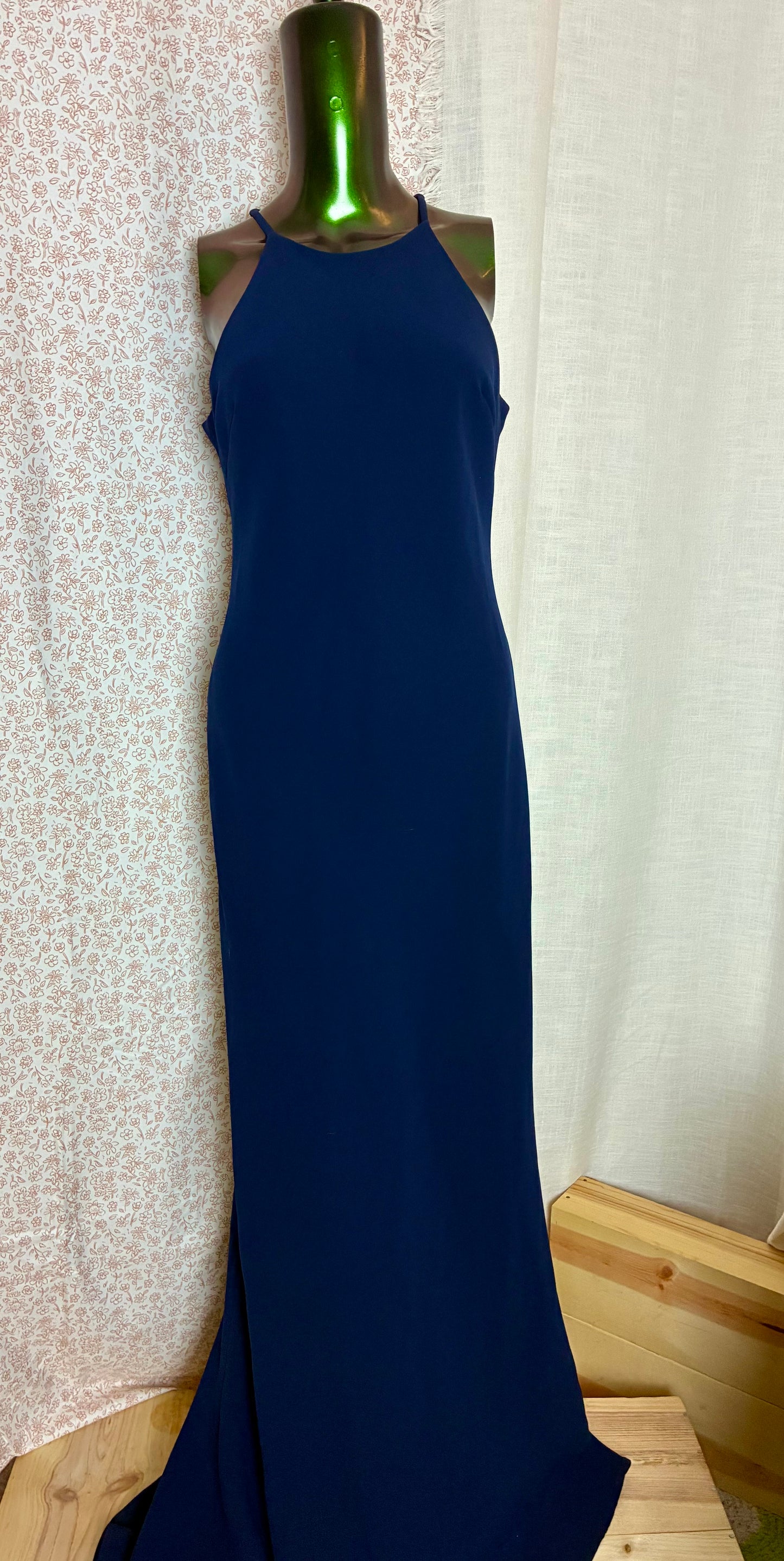 Navy Formal Maxi Dress