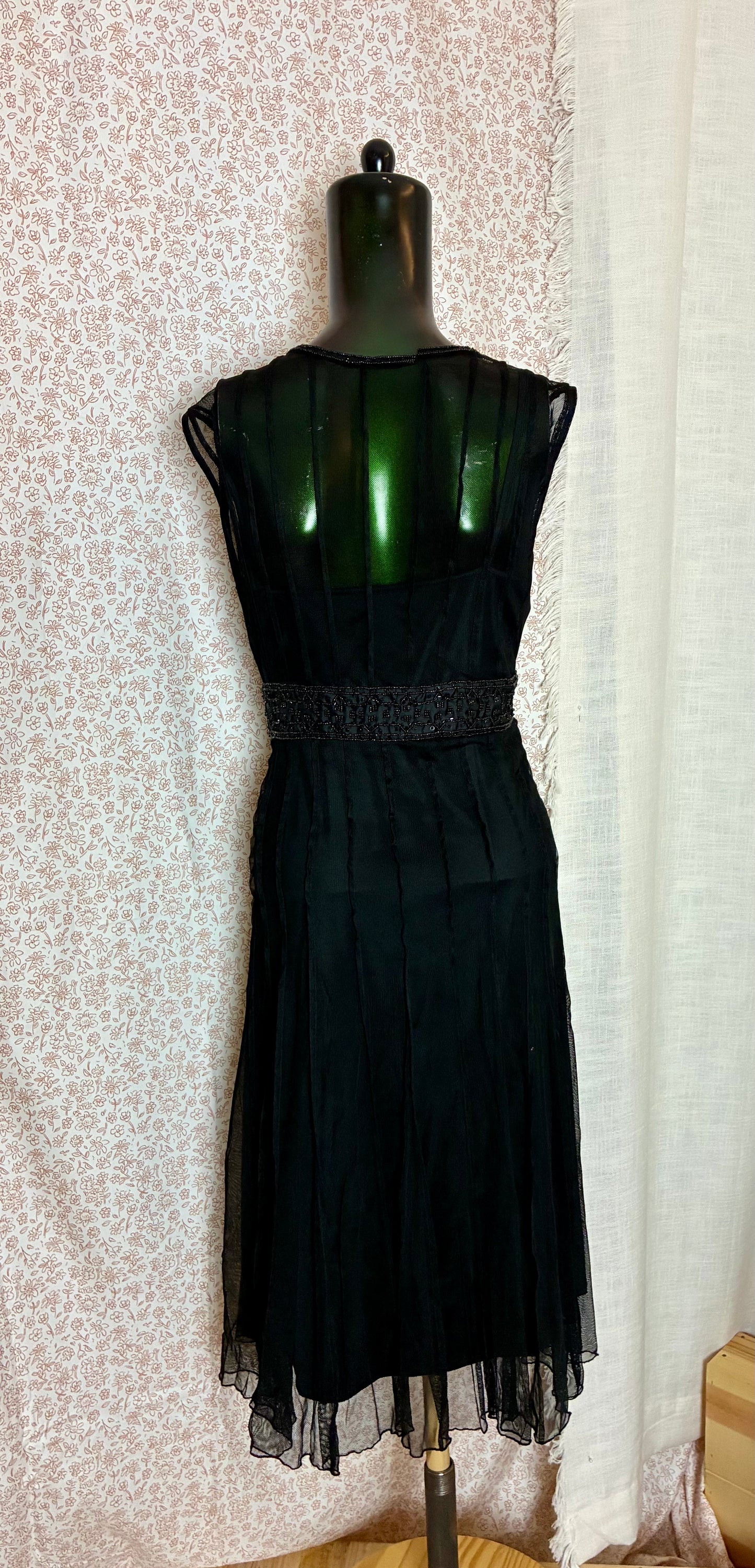 Black Beaded Dress