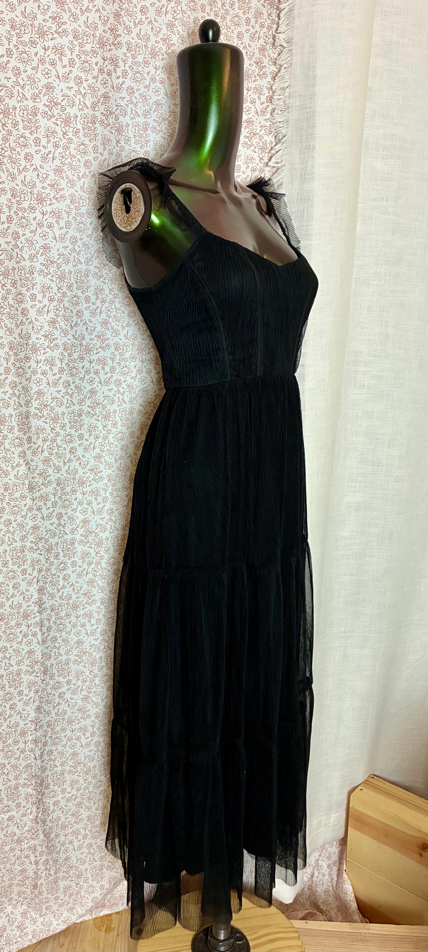 BluPepper Back Midi Dress