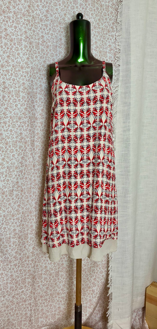 Printed Slip Dress