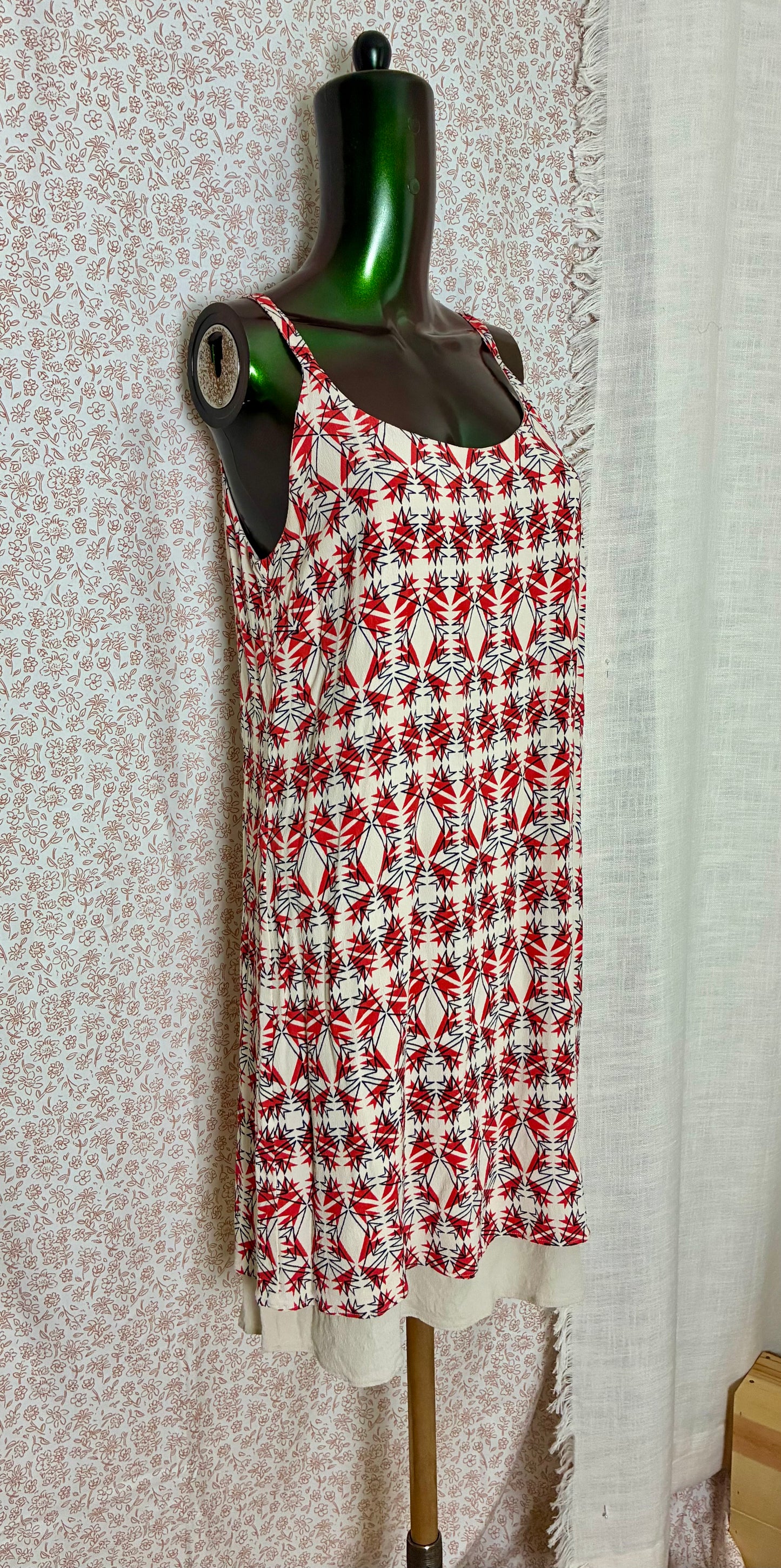Printed Slip Dress