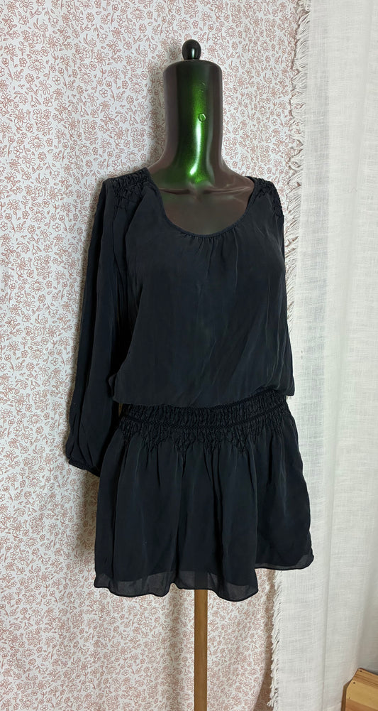 Washed Black Joie Long-Sleeve Dress
