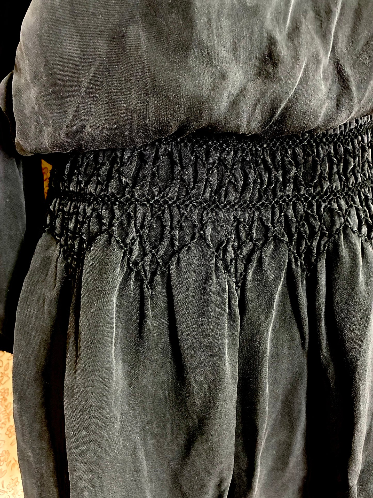 Washed Black Joie Long-Sleeve Dress