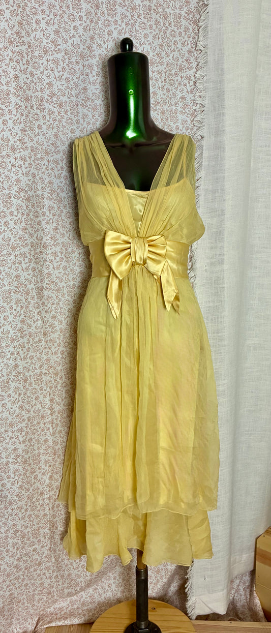 Yellow Party Dress