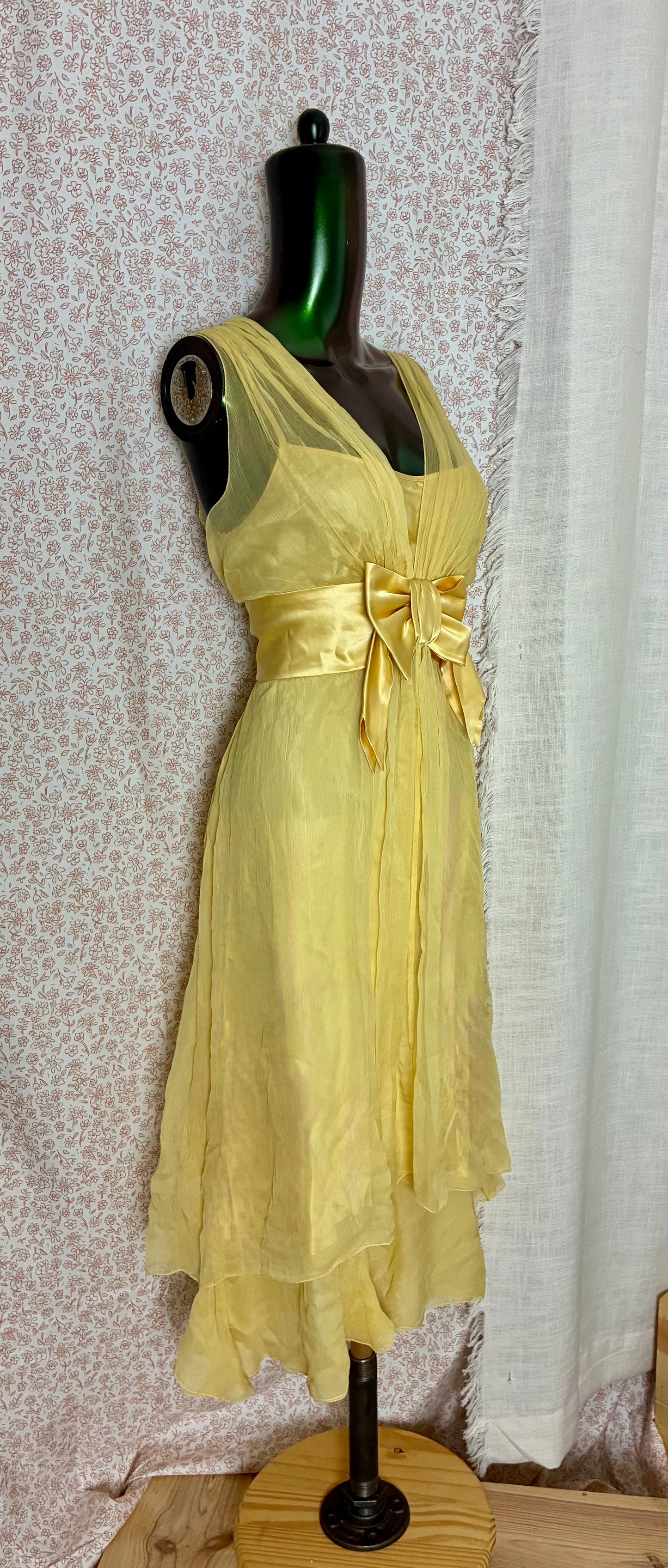 Yellow Party Dress