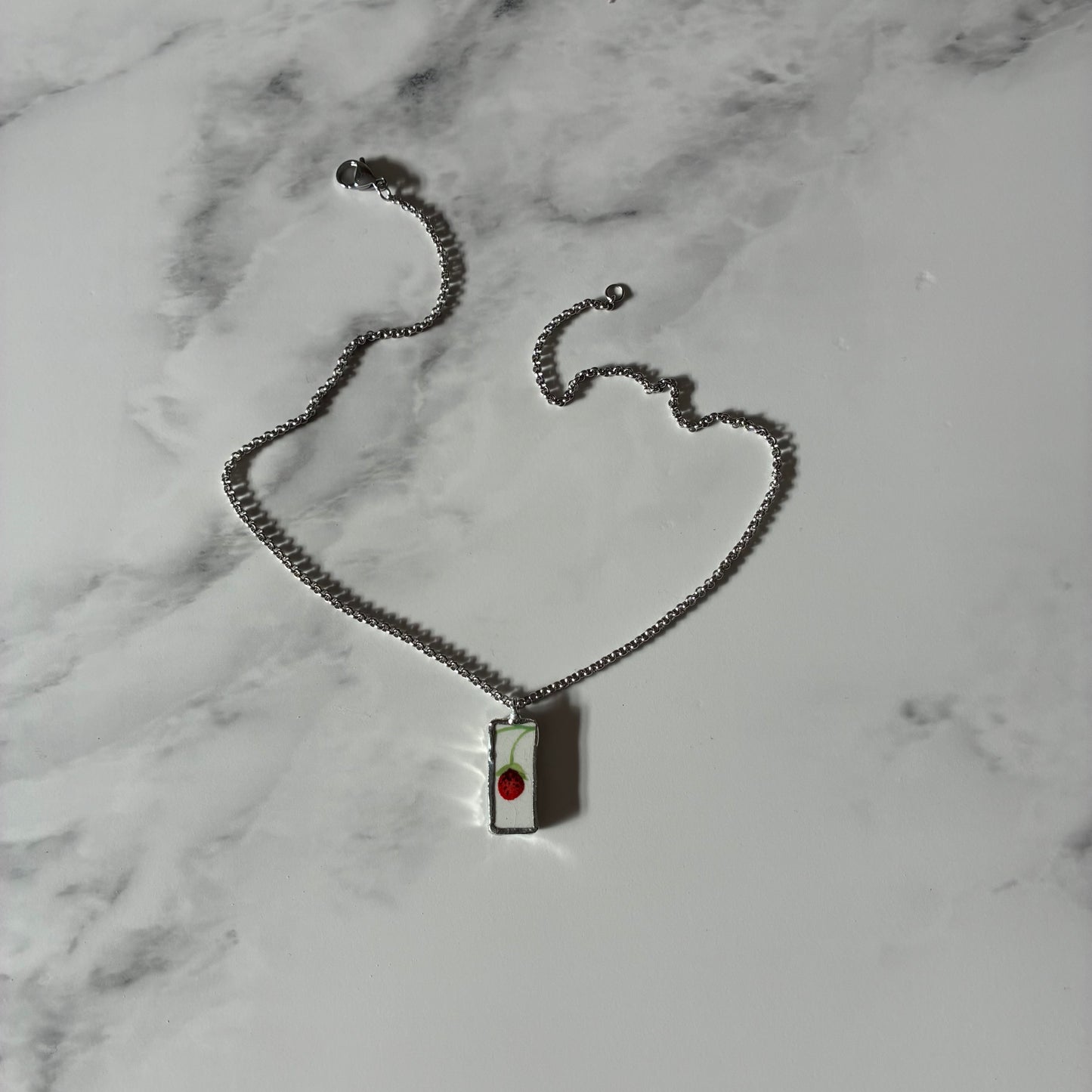 Mini Berry 2 Ceramic Necklace