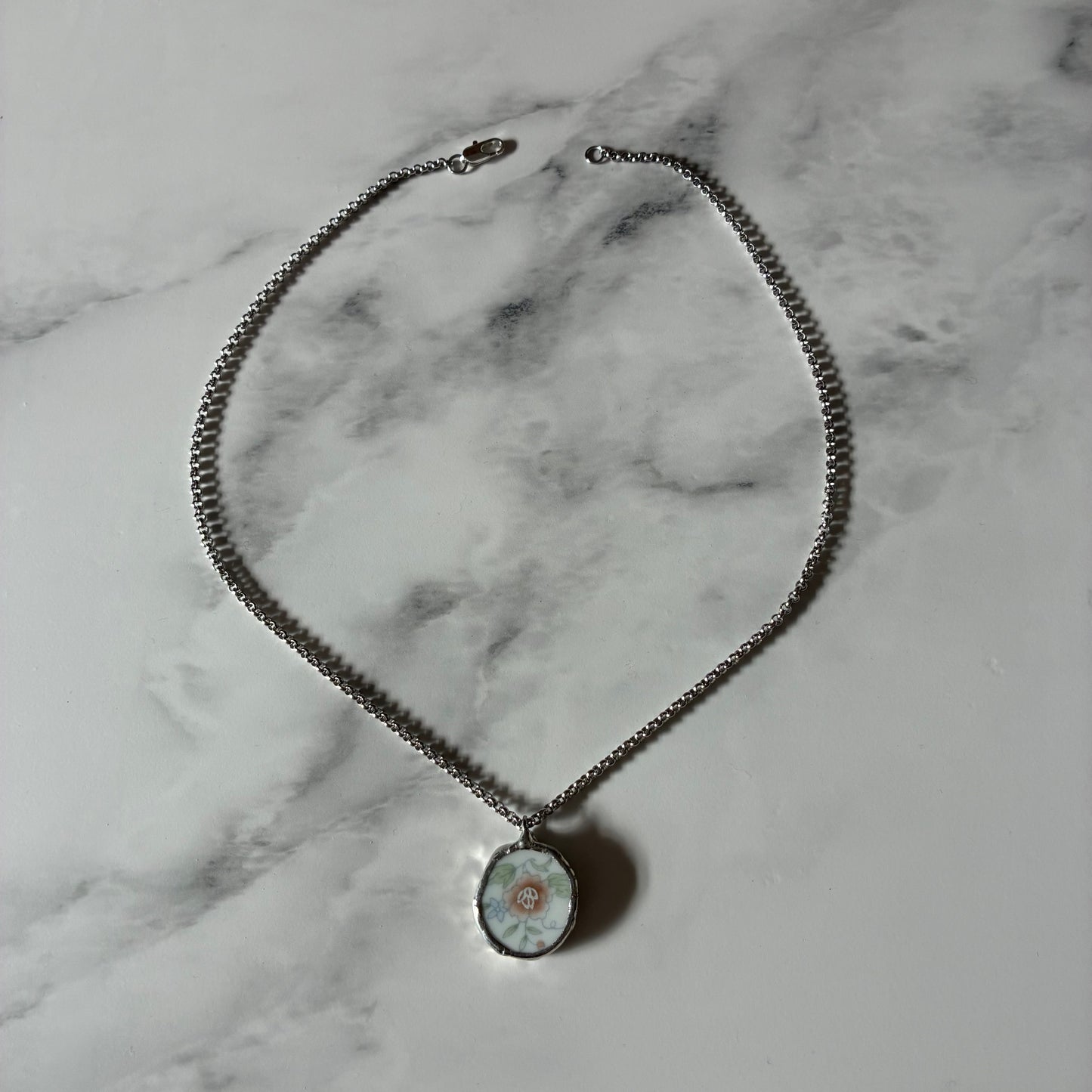 Sylvia Ceramic Pendant Necklace