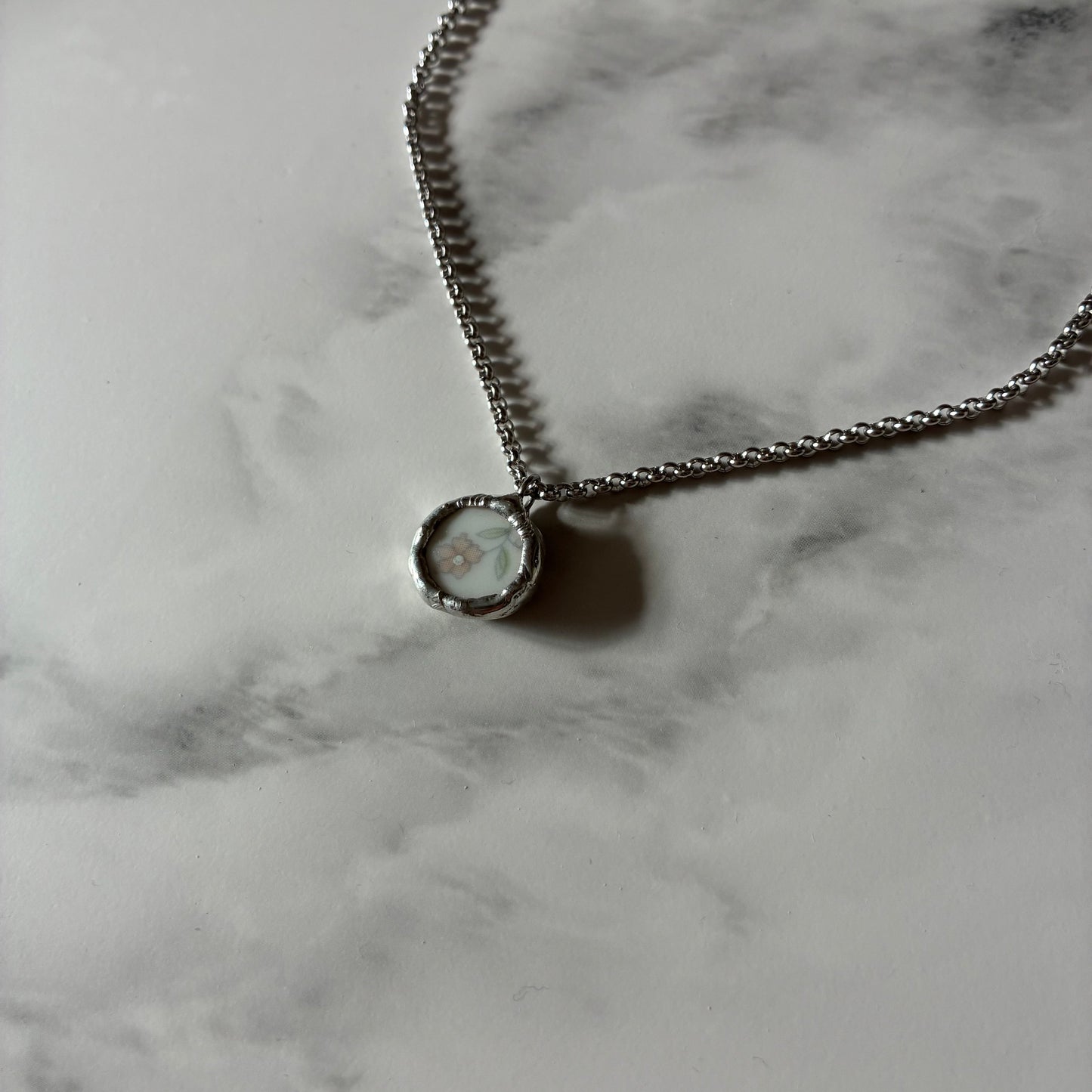 Mabel Ceramic Pendant Necklace