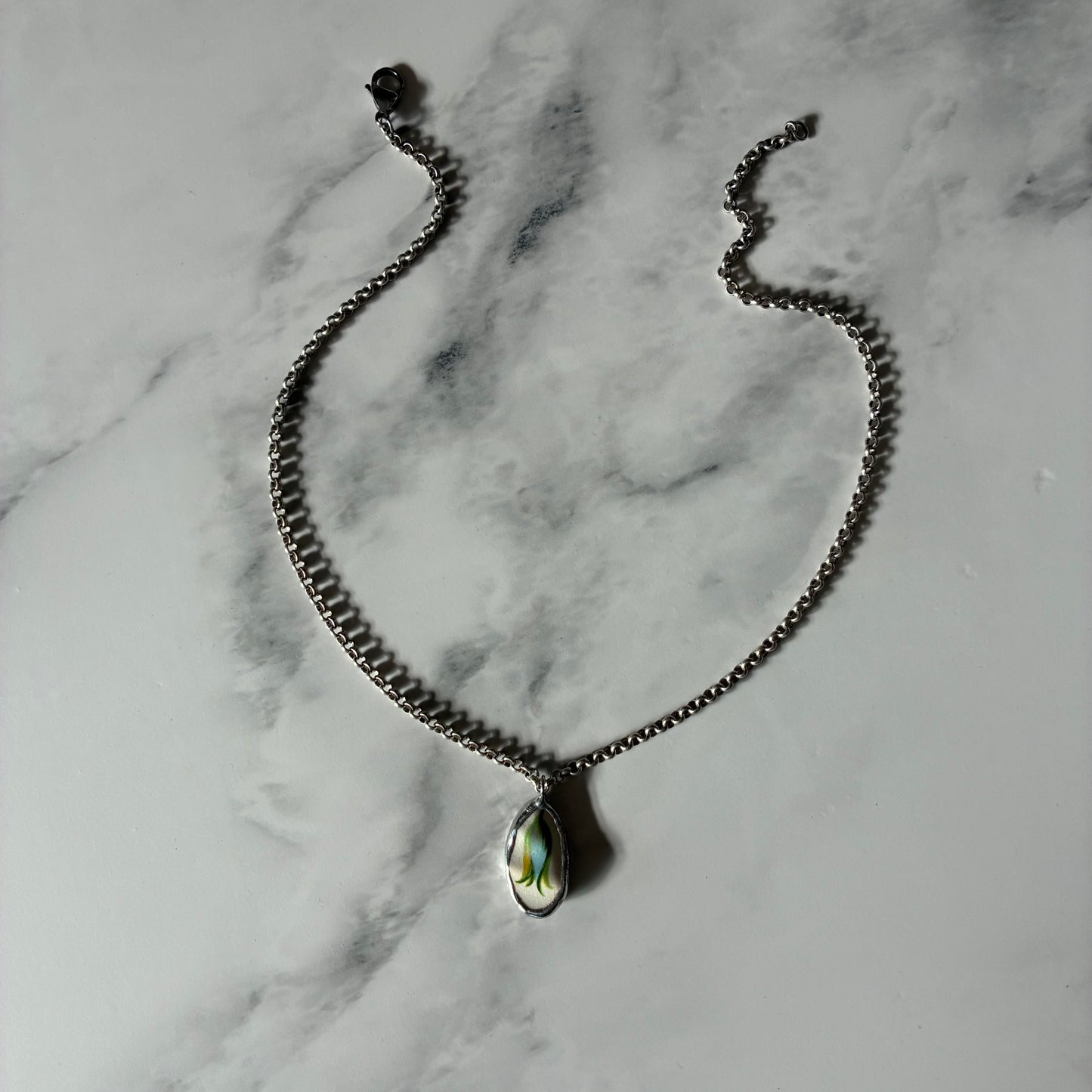 Eleanor Ceramic Pendant Necklace