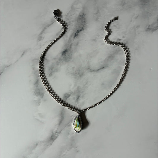 Eleanor Ceramic Pendant Necklace