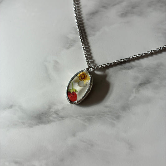 Hildie Ceramic Pendant Necklace