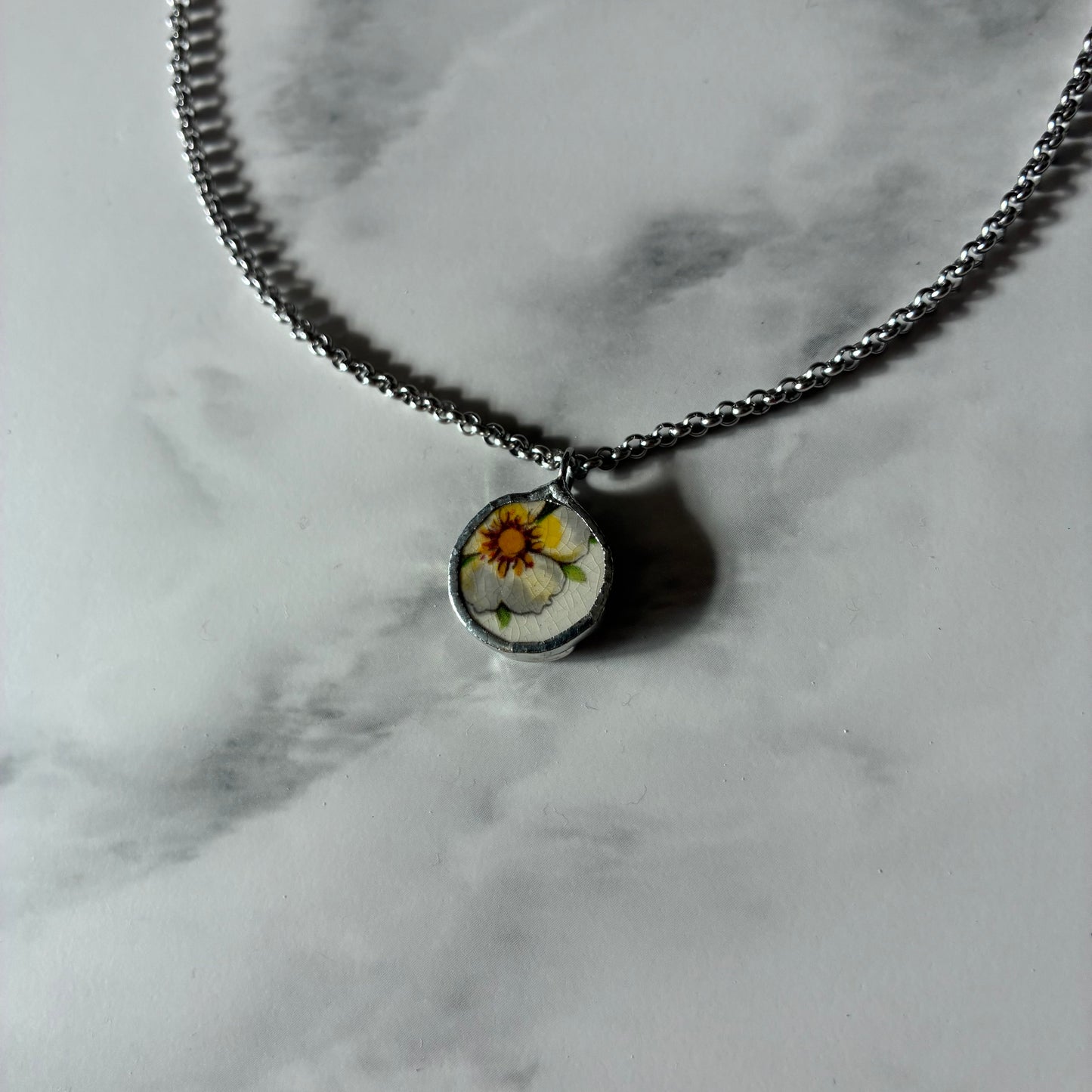 Elsie Ceramic Pendant Necklace